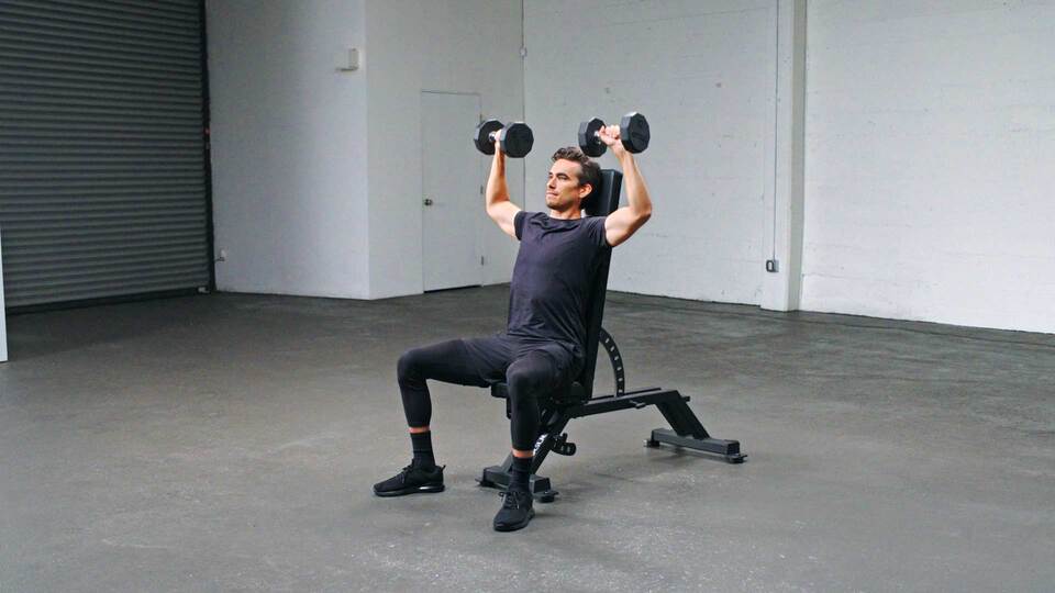 Dumbbell Shoulder Press How To Do Various Forms Of The Shoulder Press Dumbbell Shoulder Press How To Do Various Forms Of The Shoulder Press