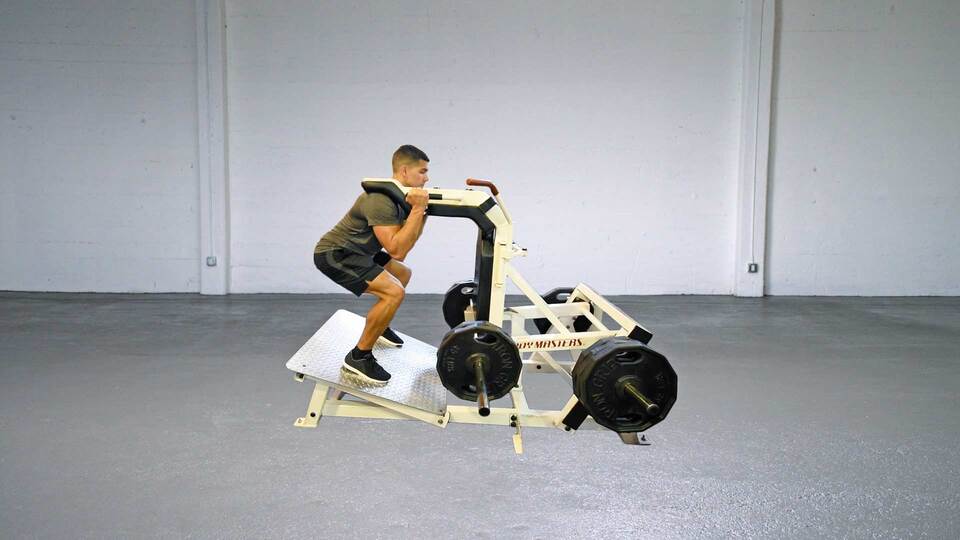 Hack Squat Form Muscles Worked Target Weight Variations