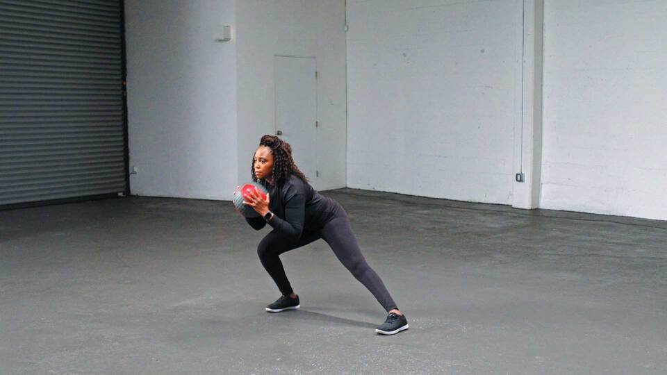 Medicine Ball Squat Form Muscles Worked Target Weight Variations