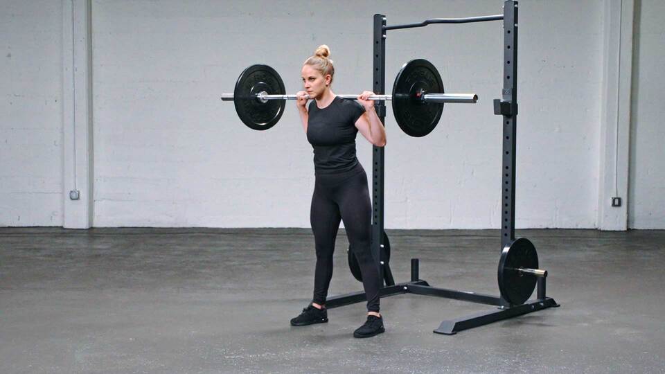 One arm barbell snatch  How many reps of this advanced move can